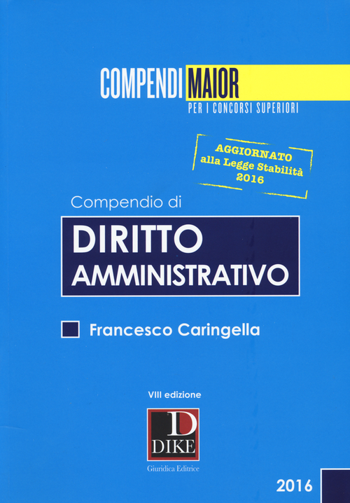 Compendio di diritto amministrativo