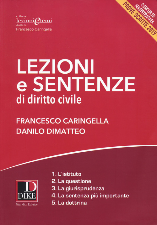 Lezioni e sentenze di diritto civile 201872019