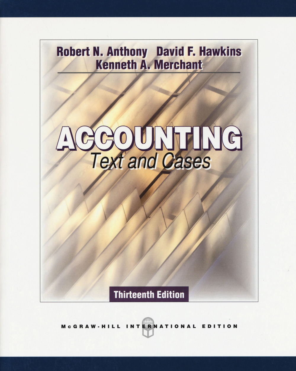 Accounting. Text and cases