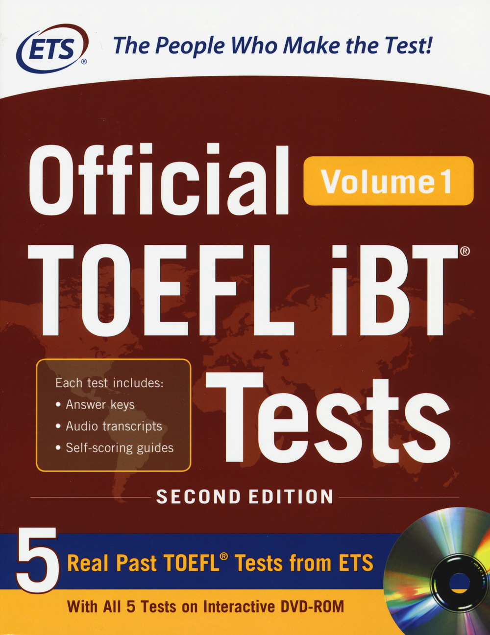 Official TOEFL IBT testes. Con DVD-ROM. Vol. 1