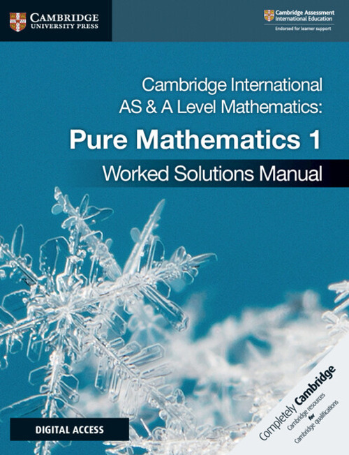Cambridge International As and A Level Mathematics. Per le Scuole superiori