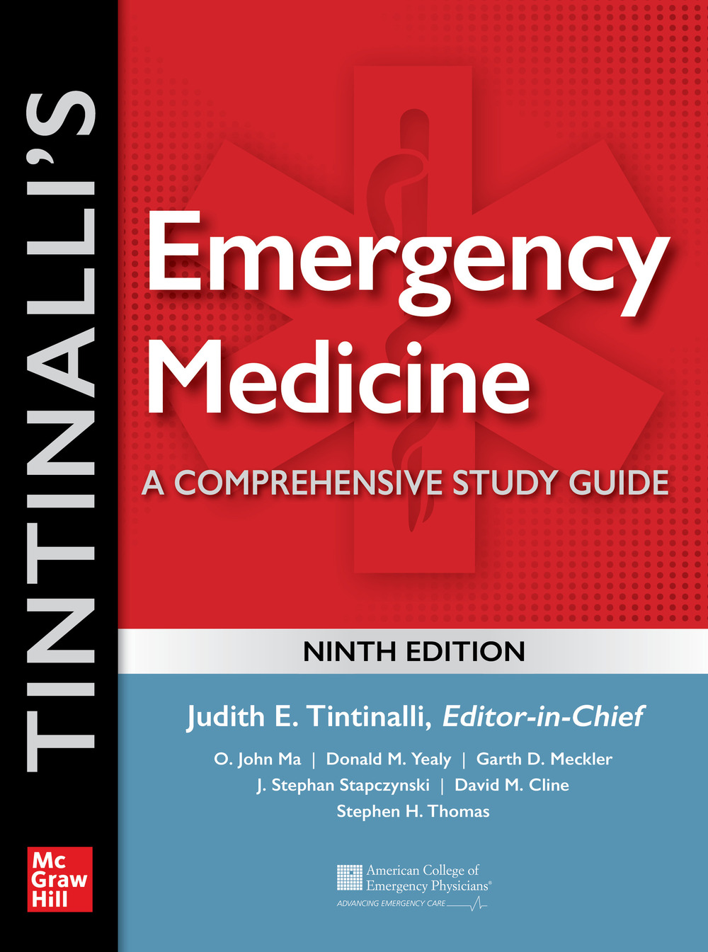 Tintinalli's emergency medicine. A comprehensive study guide