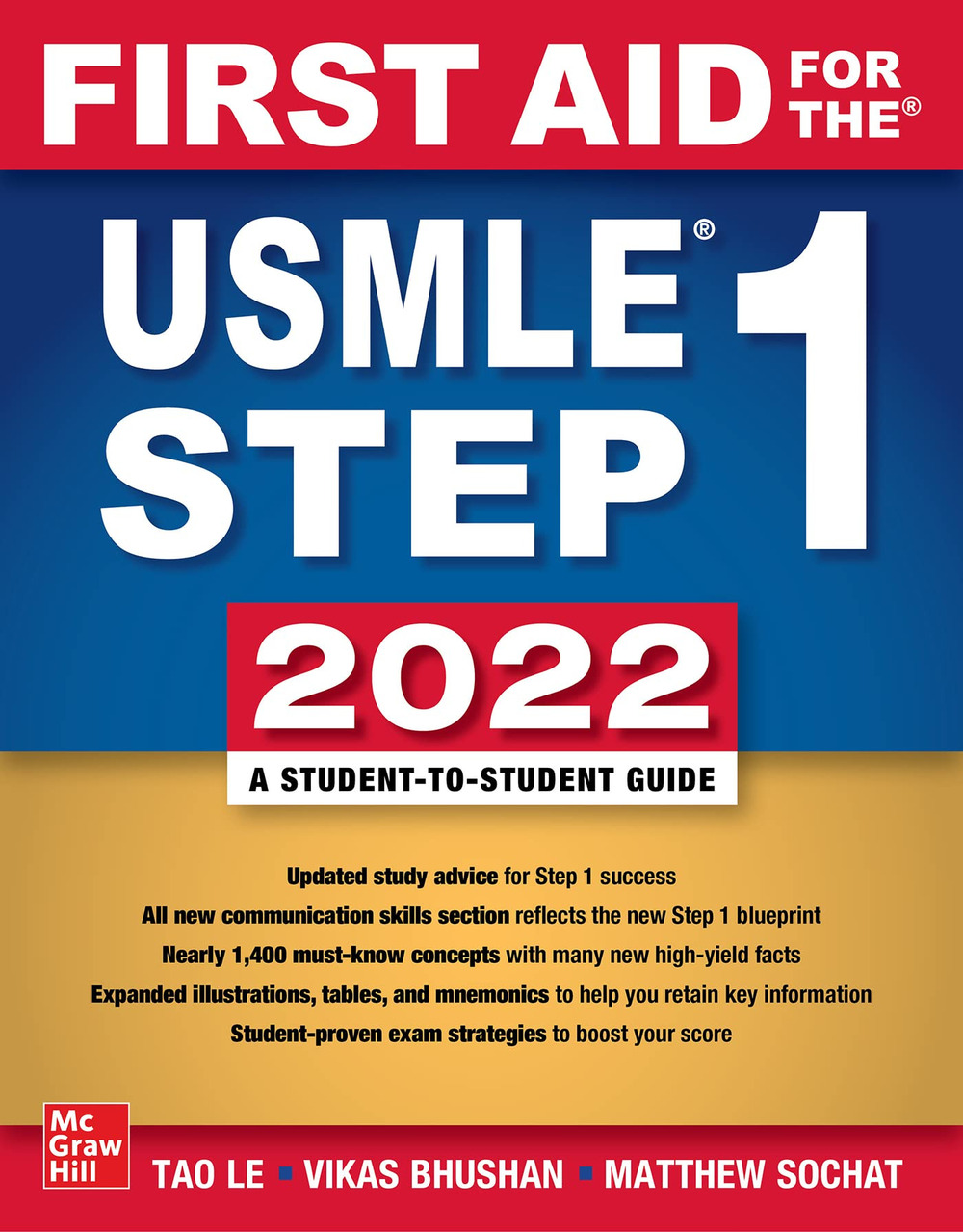 First aid for the USMLE. Step 1