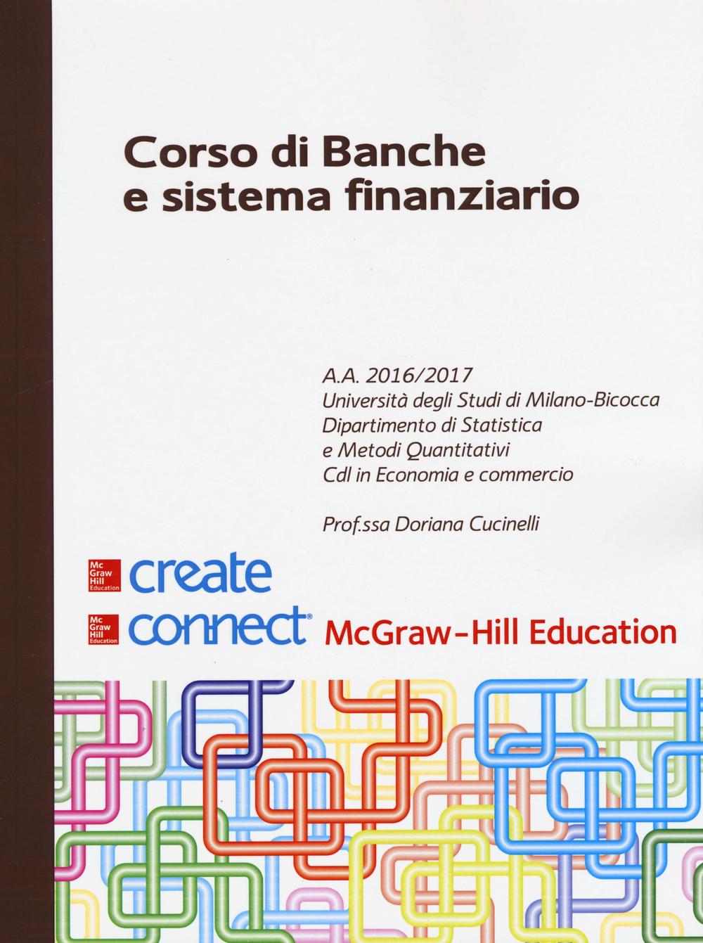 Corso di banche e sistema finanziario