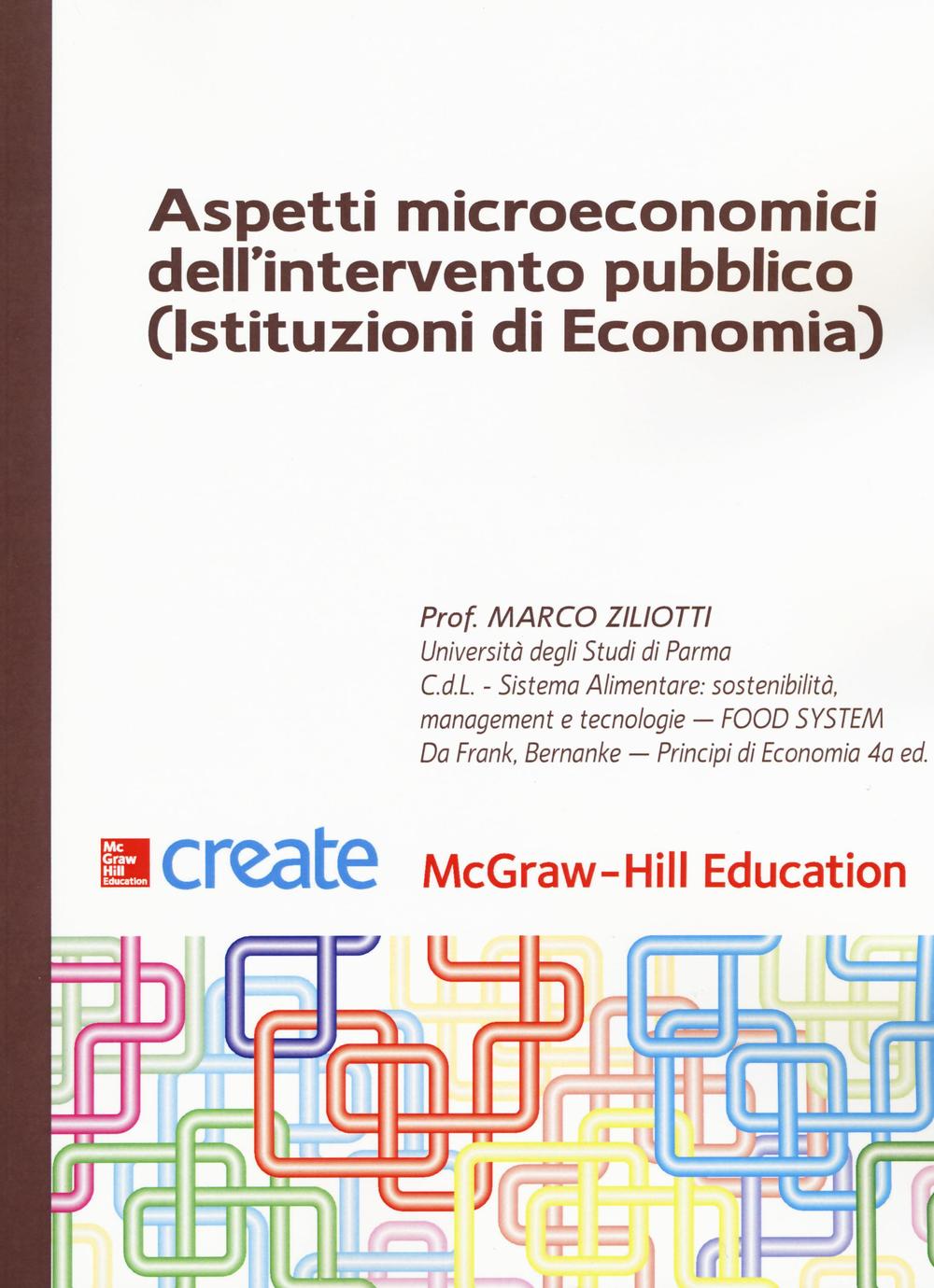 Aspetti microeconomici dell'intervento pubblico (Istituzioni di economia)