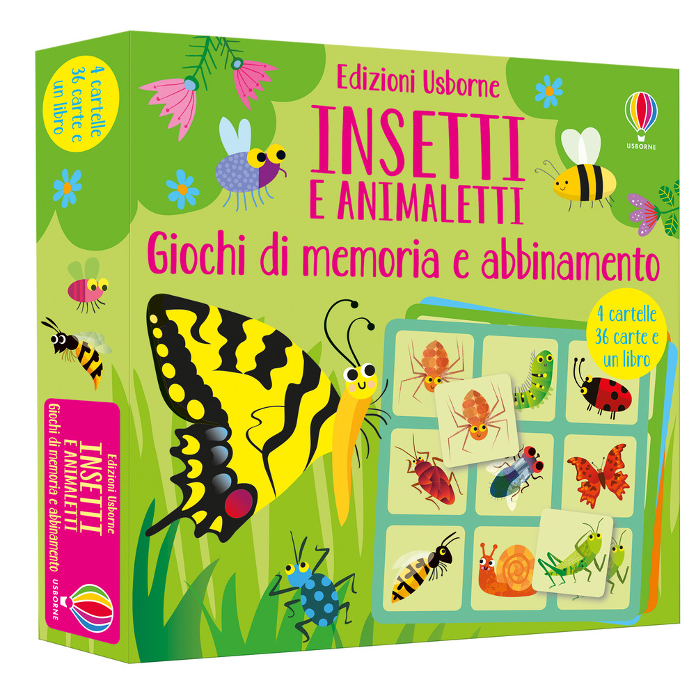 Insetti e animaletti. Ediz. a colori. Con gadget. Con 36 Carte