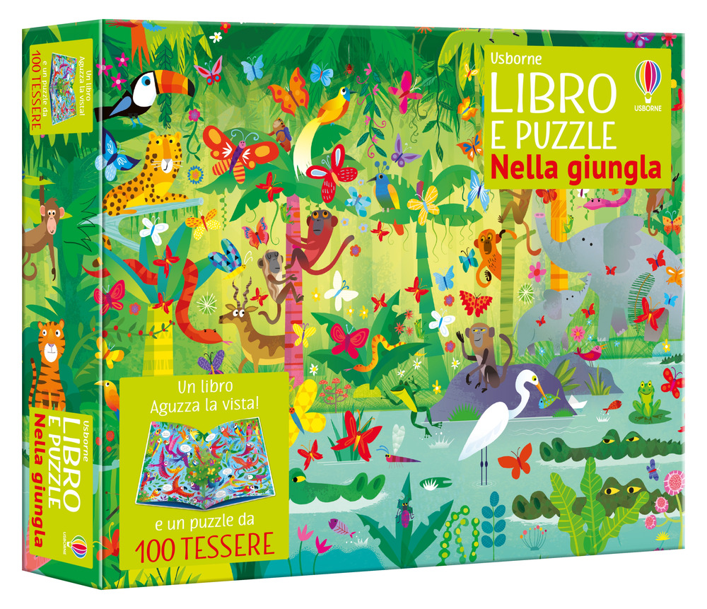 Nella giungla. Ediz. a colori. Con puzzle