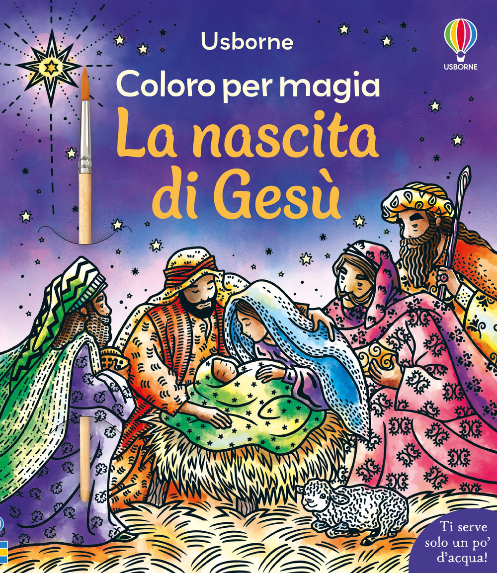 La nascita di Gesù. Ediz. illustrata. Con pennello