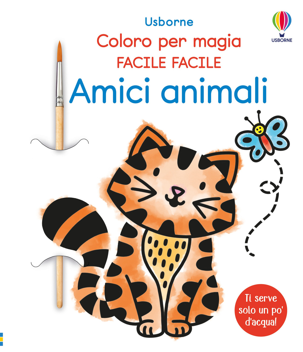 Amici animali. Ediz. illustrata. Con pennello