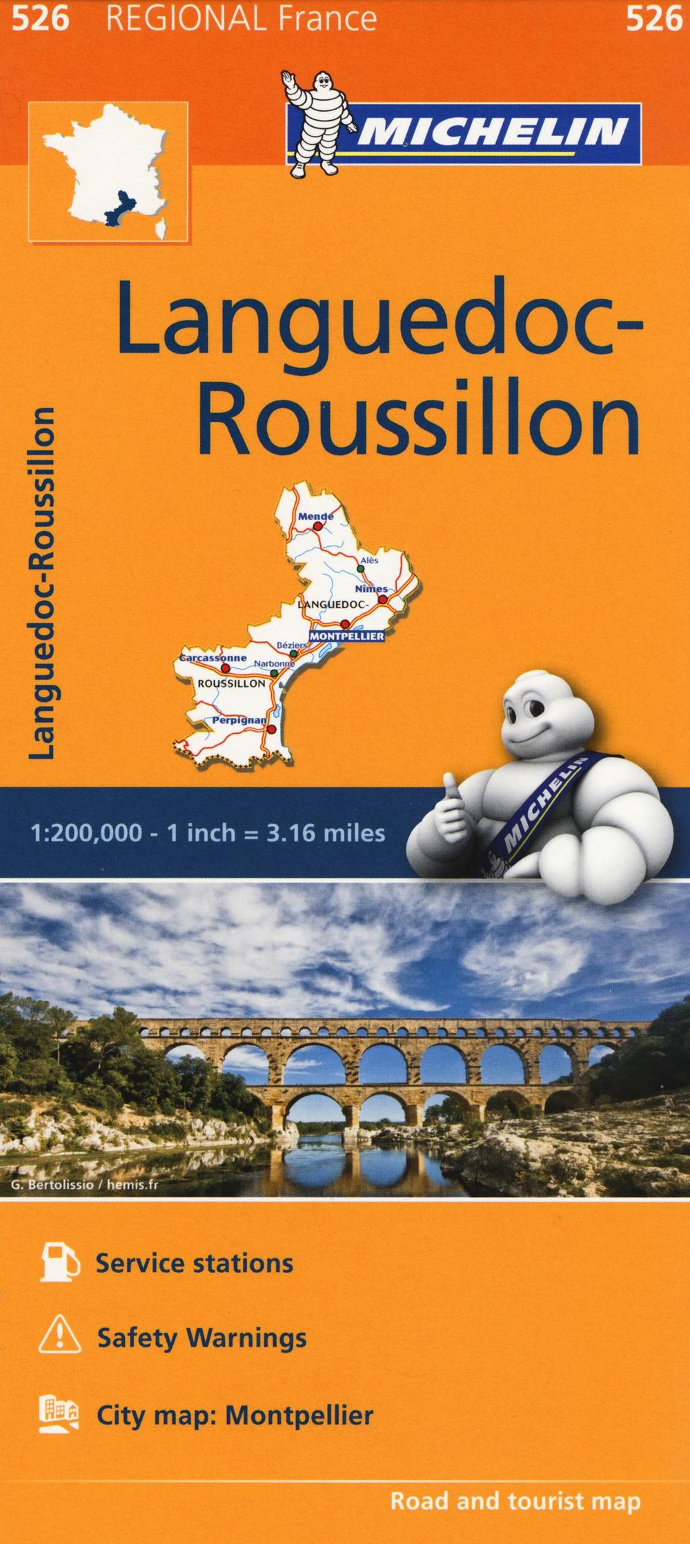 Languedoc-Roussillon 1:200.000