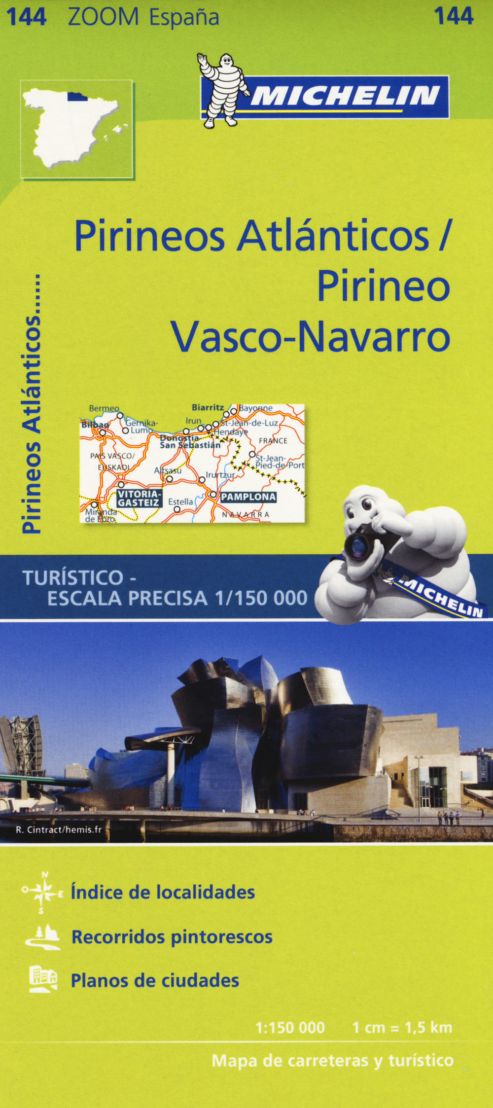 Pirineos Atlanticos-Pirineo Vasco-Navarro 1:150.000