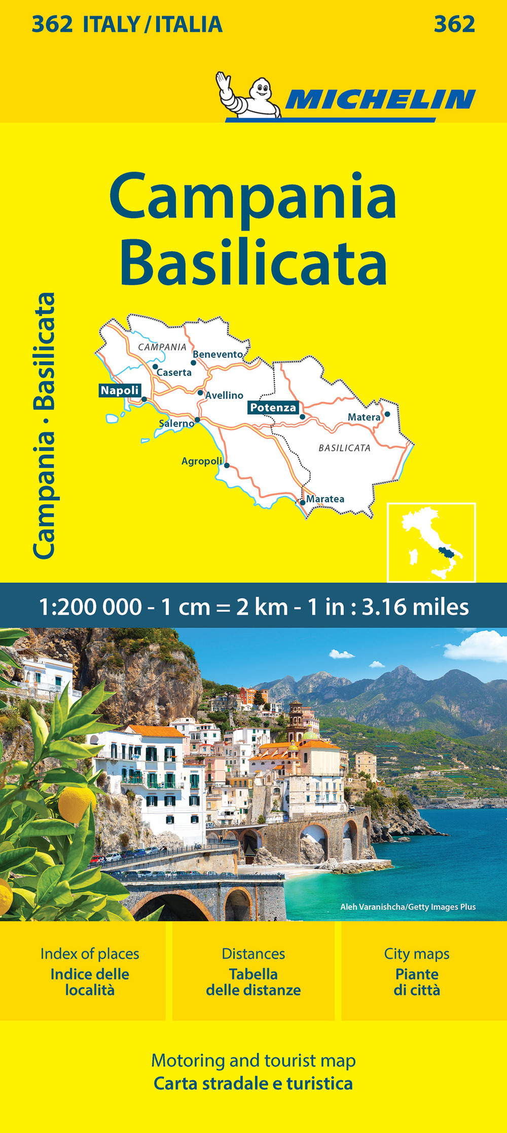 Campania e Basilicata 1:200.000