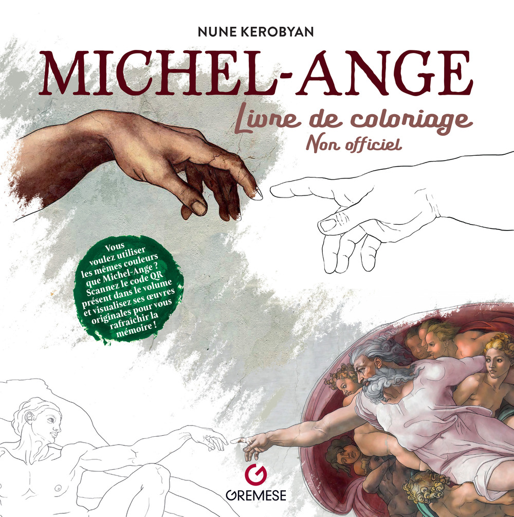 Michel-Ange. Livre de coloriage. Non officiel