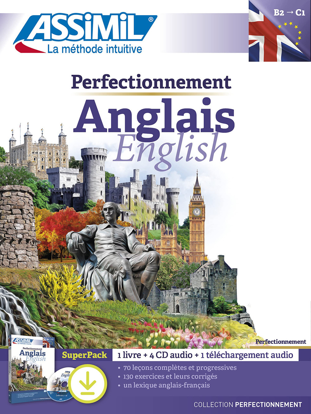 Perfectionnement anglais. Con 4 CD. Con audio in download