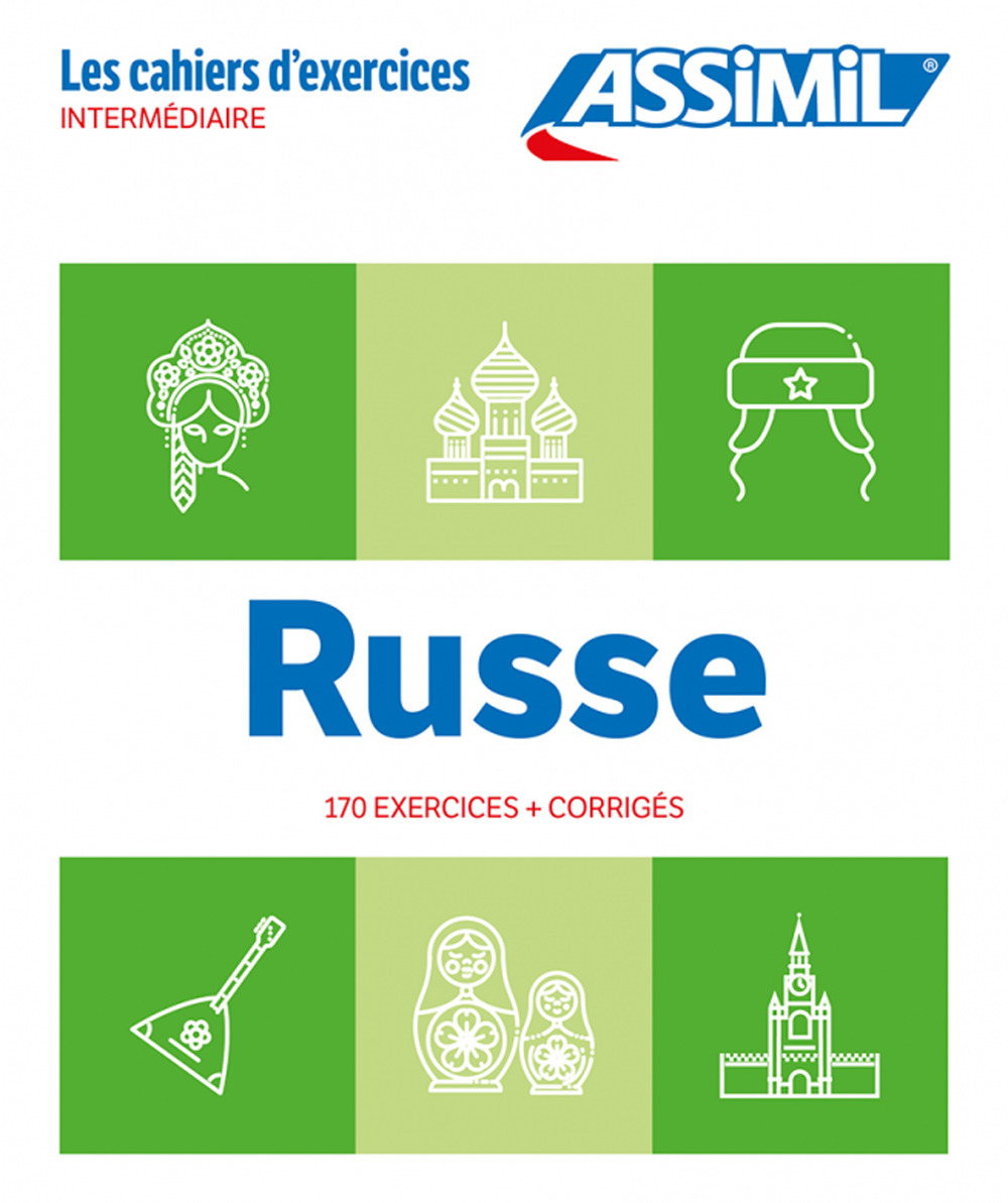 Russe. Cahier d'exercices. Intermédiaire