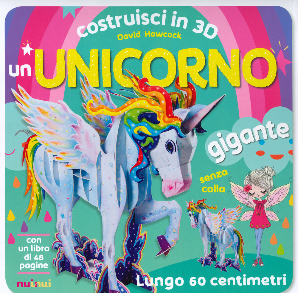 Costruisci in 3D un unicorno gigante. Ediz. a colori. Con gadget