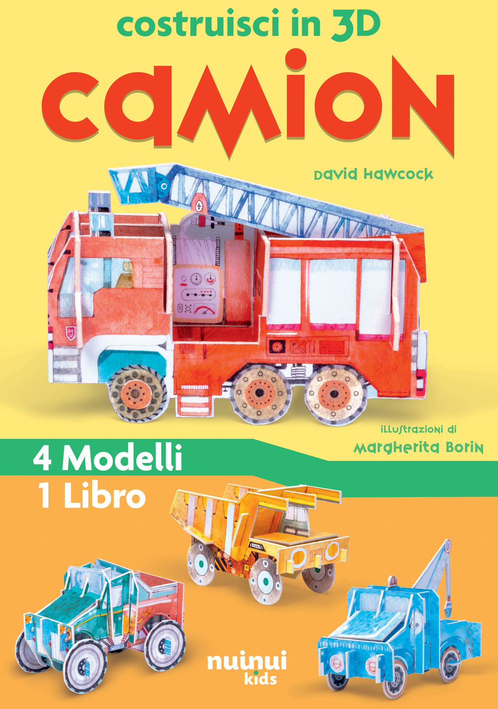 Camion. Costruisci in 3D. Ediz. a colori. Con 8 fogli di cartoncino