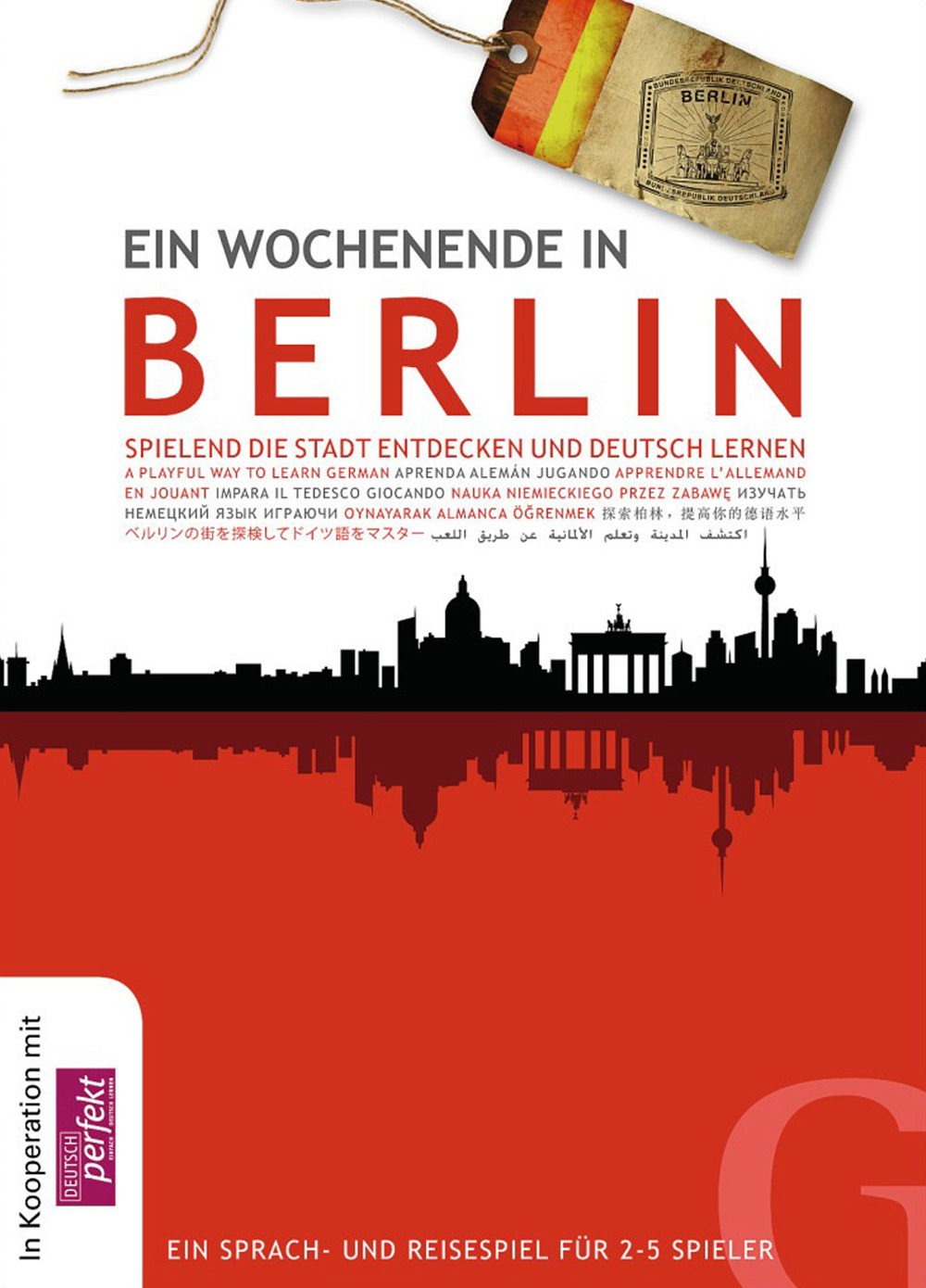 Ein Wochenende in Berlin. Spielend die Stadt entdecken und Deutsch lernen