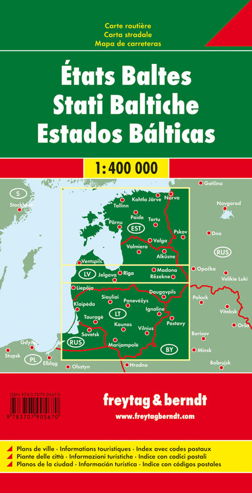 Stati Baltici 1:400.000