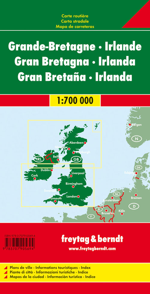 Gran Bretagna-Irlanda 1:700.000