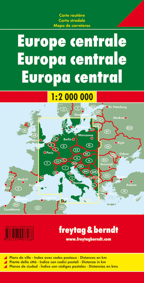 Europa centrale 1:2.000.000