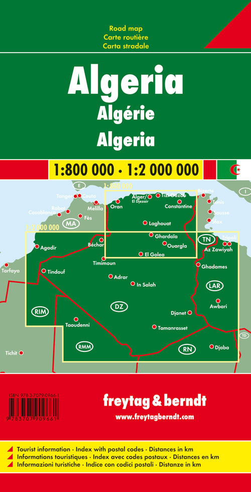 Algeria 1.800.000-1:2.000.000