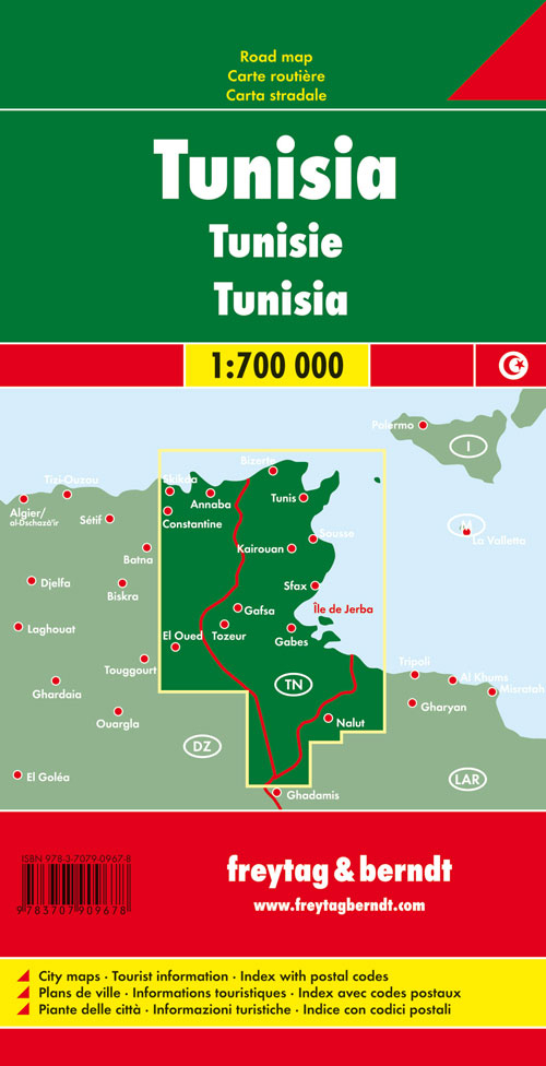 Tunisia 1:700.000