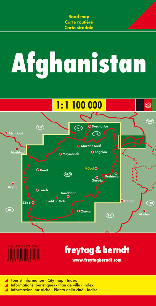 Afghanistan 1:1.100.000