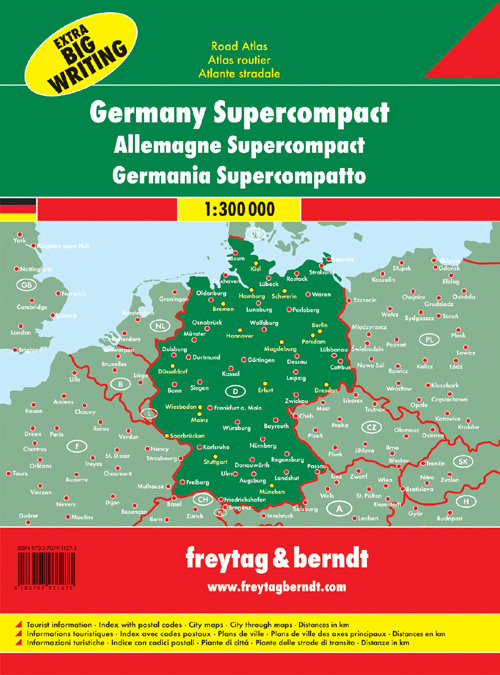 Germany supercompact 1:300.000