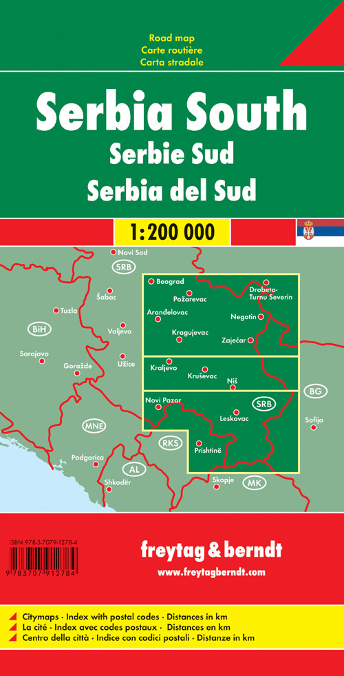 Serbia sud 1:200.000