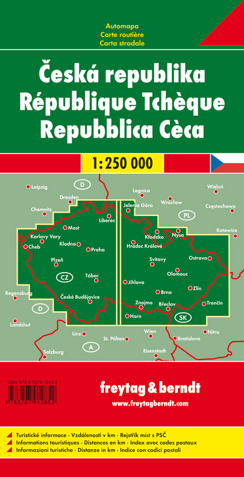 Repubblica Ceca 1:250.000