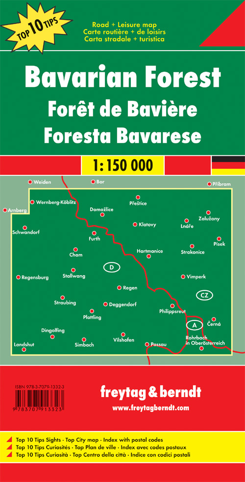 Bavarian forest 1:150.000