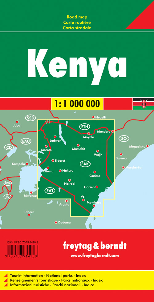 Kenya 1:1.000.000