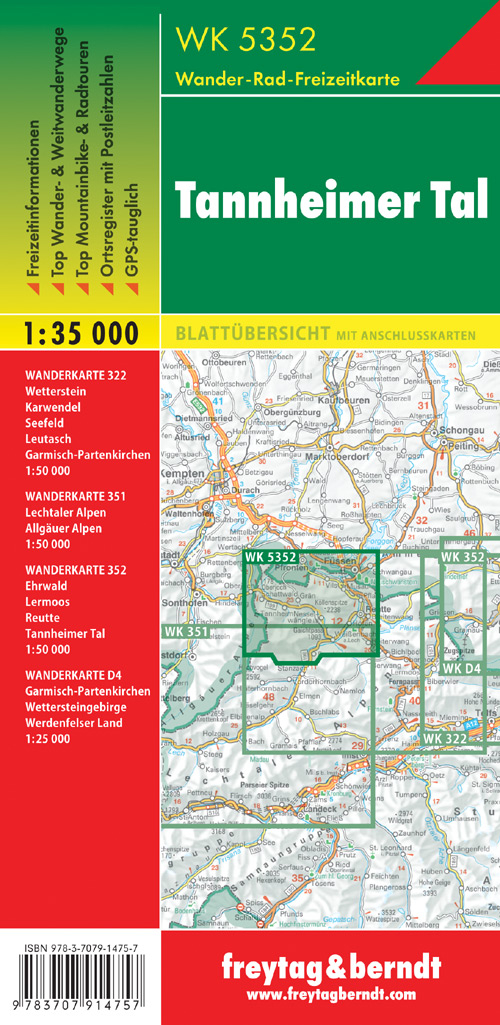 Tannheimer Tal 1:35.000