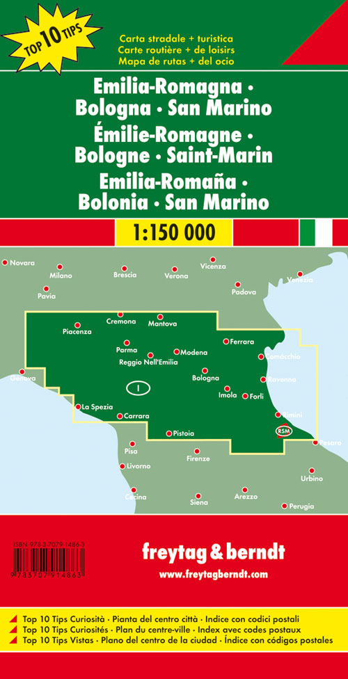 Emilia Romagna 1:150.000