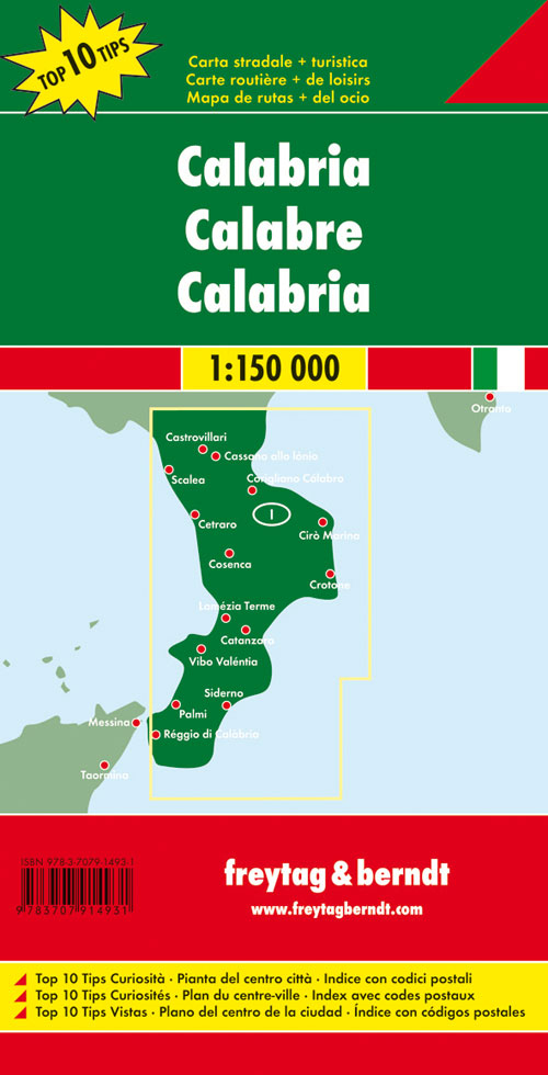 Calabria. Catanzaro 1:150.000