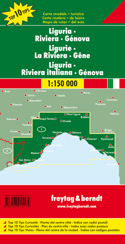 Liguria 1:150.000