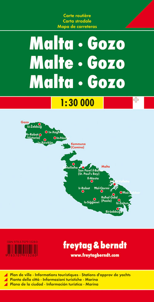 Malta-Gozo 1:30.000