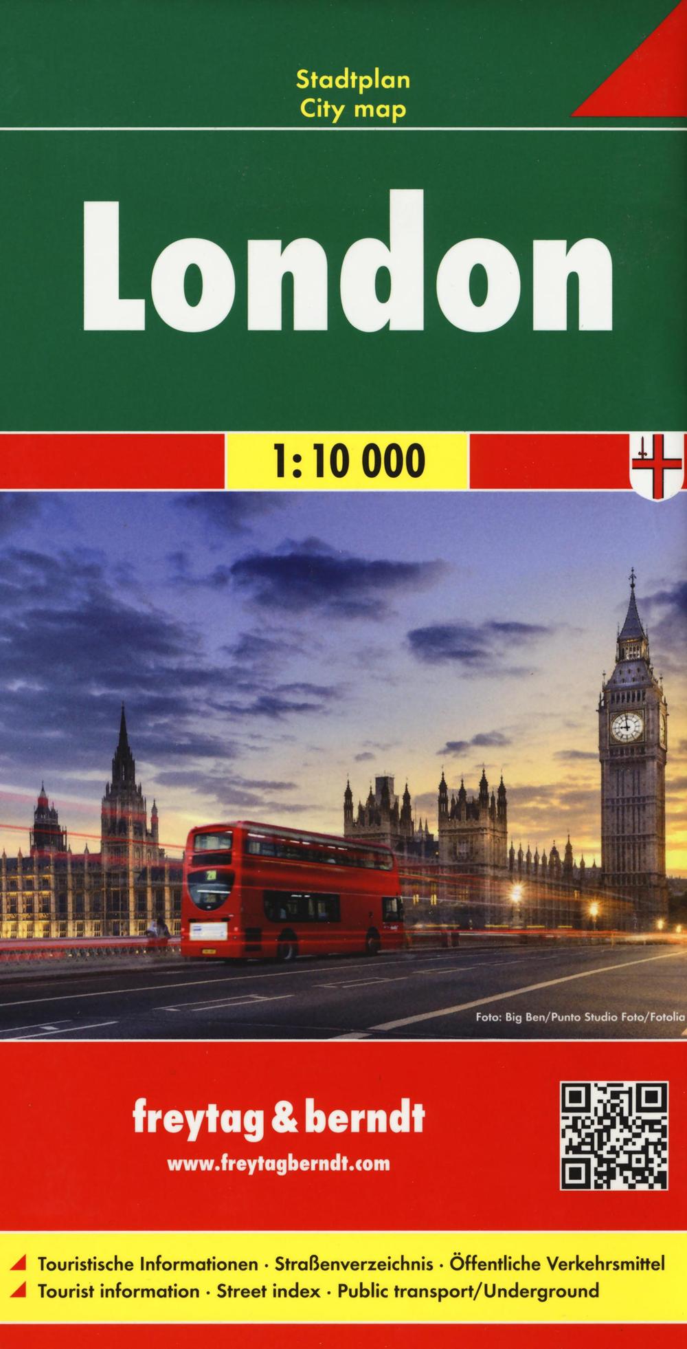 Londres-Londra-Londres 1:10.000. Ediz. multilingue