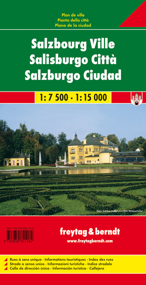 SALISBURGO city 1:7.500 - 1:15.000