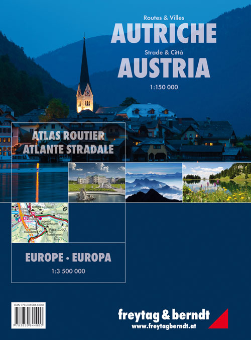 ATLANTE AUSTRIA EUROPA 1:150.000 2014