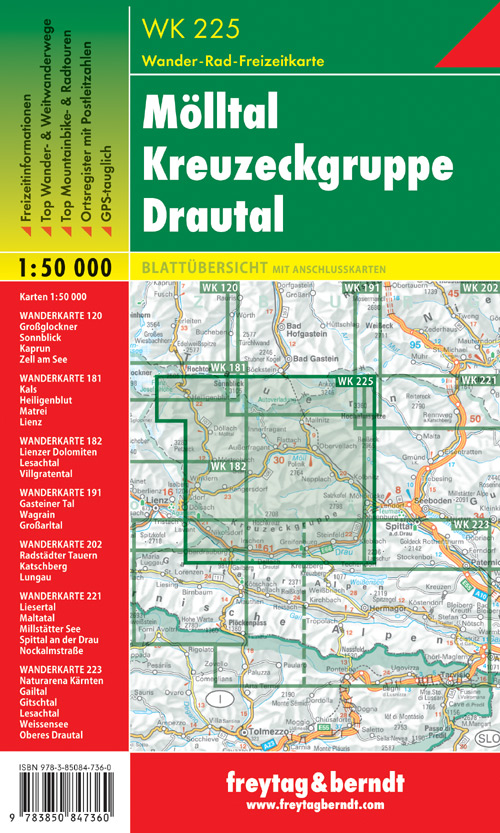 Kreuzeckgruppe 1:50.000