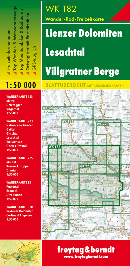 Lienzer Dolomiten 1:50.000