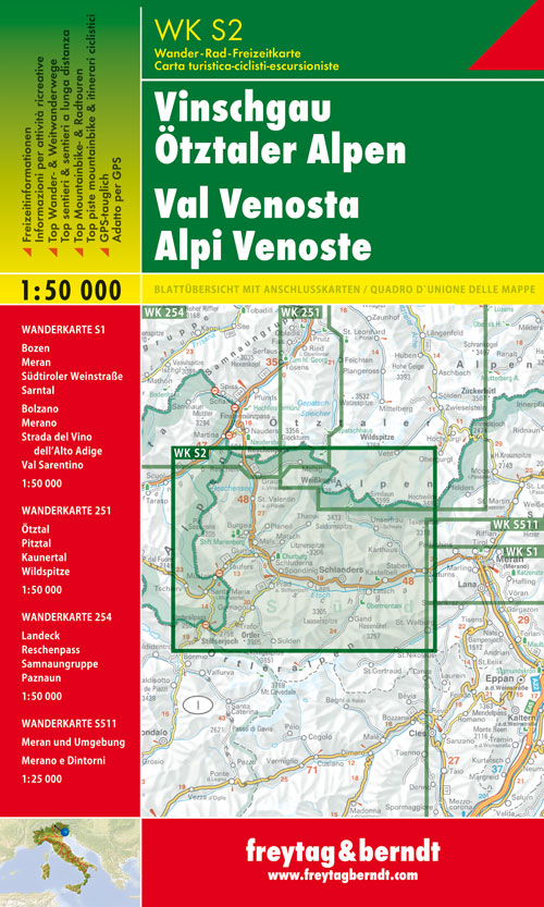 Val Venosta 1:50.000