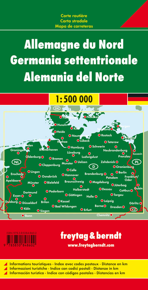 Germania nord 1:500.000