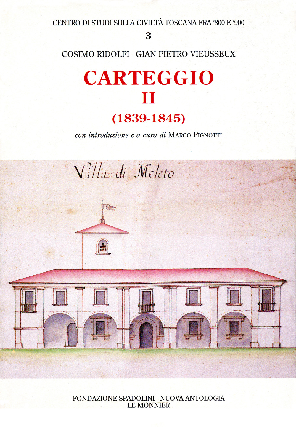 Carteggio (1839-1845)