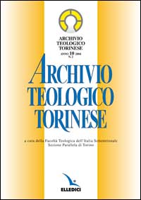 Archivio teologico torinese (2004). Vol. 2