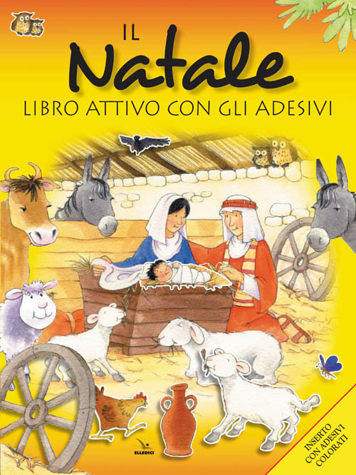 Il Natale. Libro attivo con gli adesivi