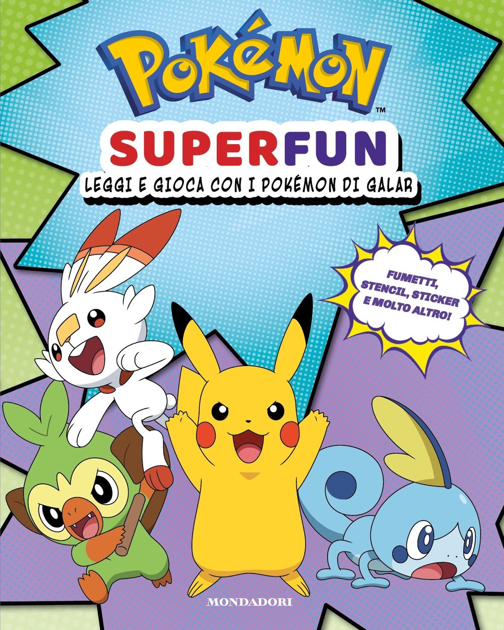 Pokémon Superfun. Leggi e gioca con i Pokémon di Galar. Con adesivi. Ediz. a colori