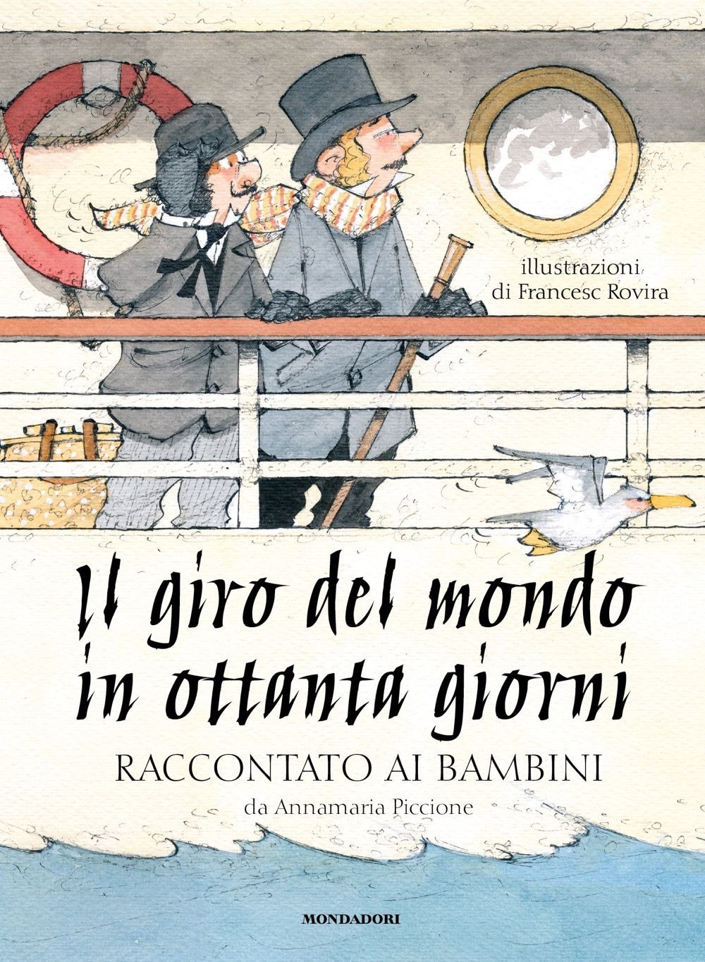 Il giro del mondo in ottanta giorni raccontato ai bambini